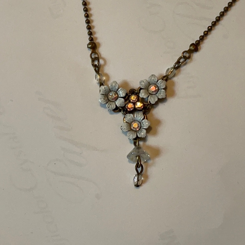 Michal Negrin flower necklace